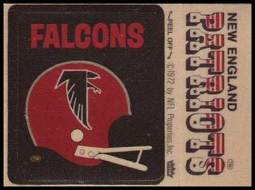 Atlanta Falcons Helmet New England Patriots Name